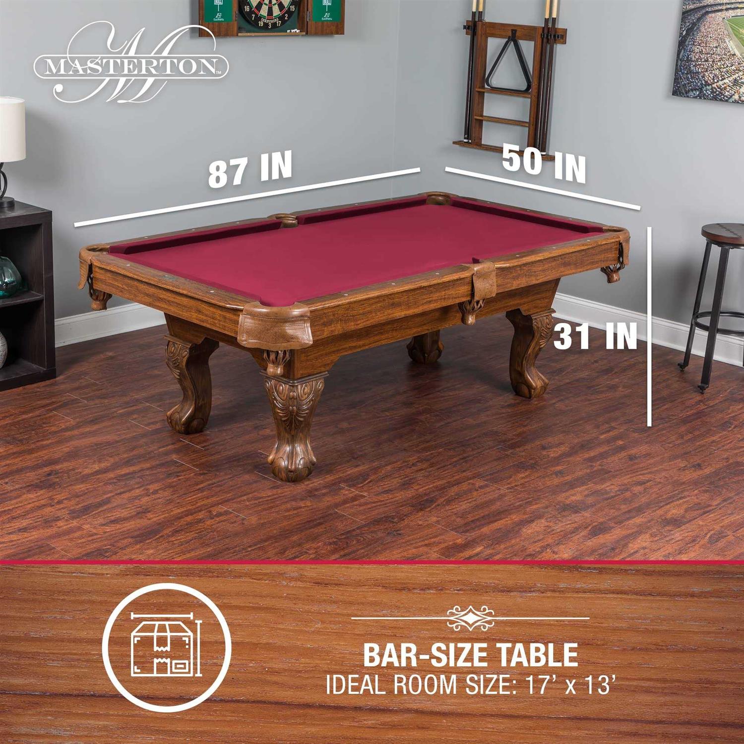 Eastpoint Sports Masterton Billiard Pool Table - Sports Supplies Online Store