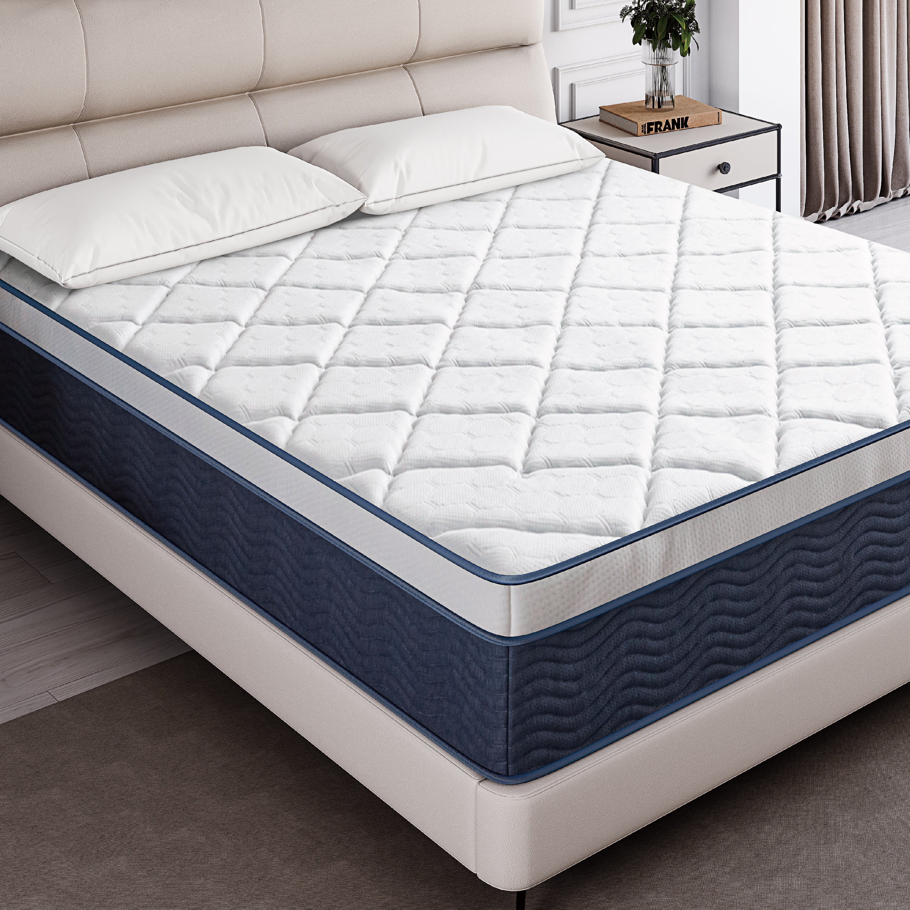 MLILY Value 13" King Mattress Hybrid Mattress, Medium