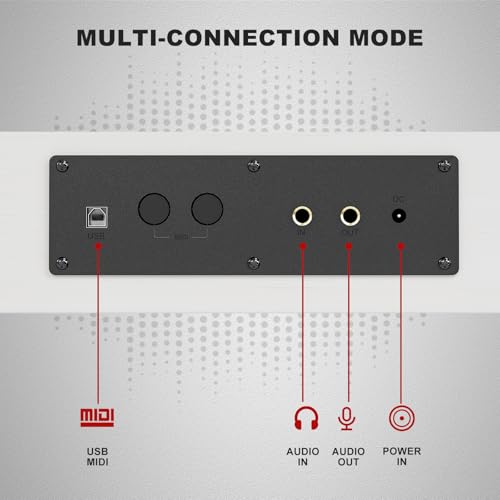 UMOMO 88 Weighted Key Digital Piano with Duet Piano Bench