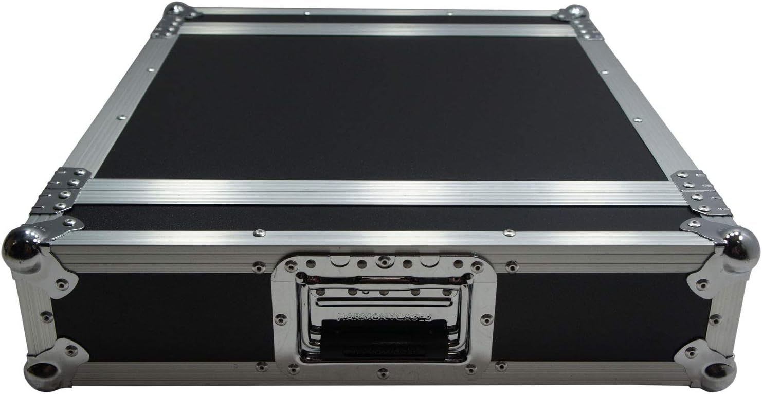 Harmony Cases HC6UAD DJ Flight Amp 6U Rack Space Road Travel Amplifier Case