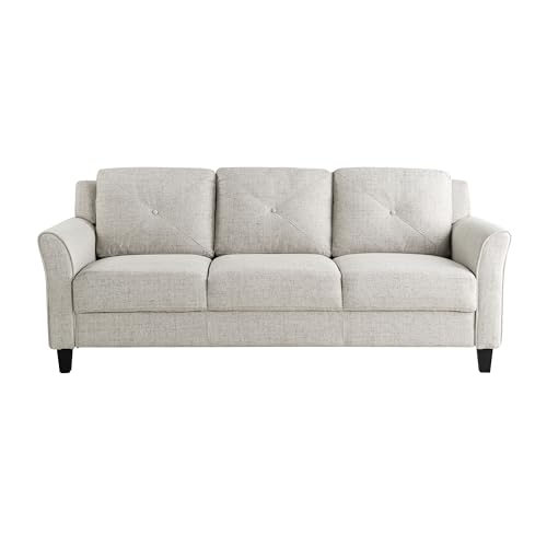 Lifestyle Solutions Harrington Loveseat, Black