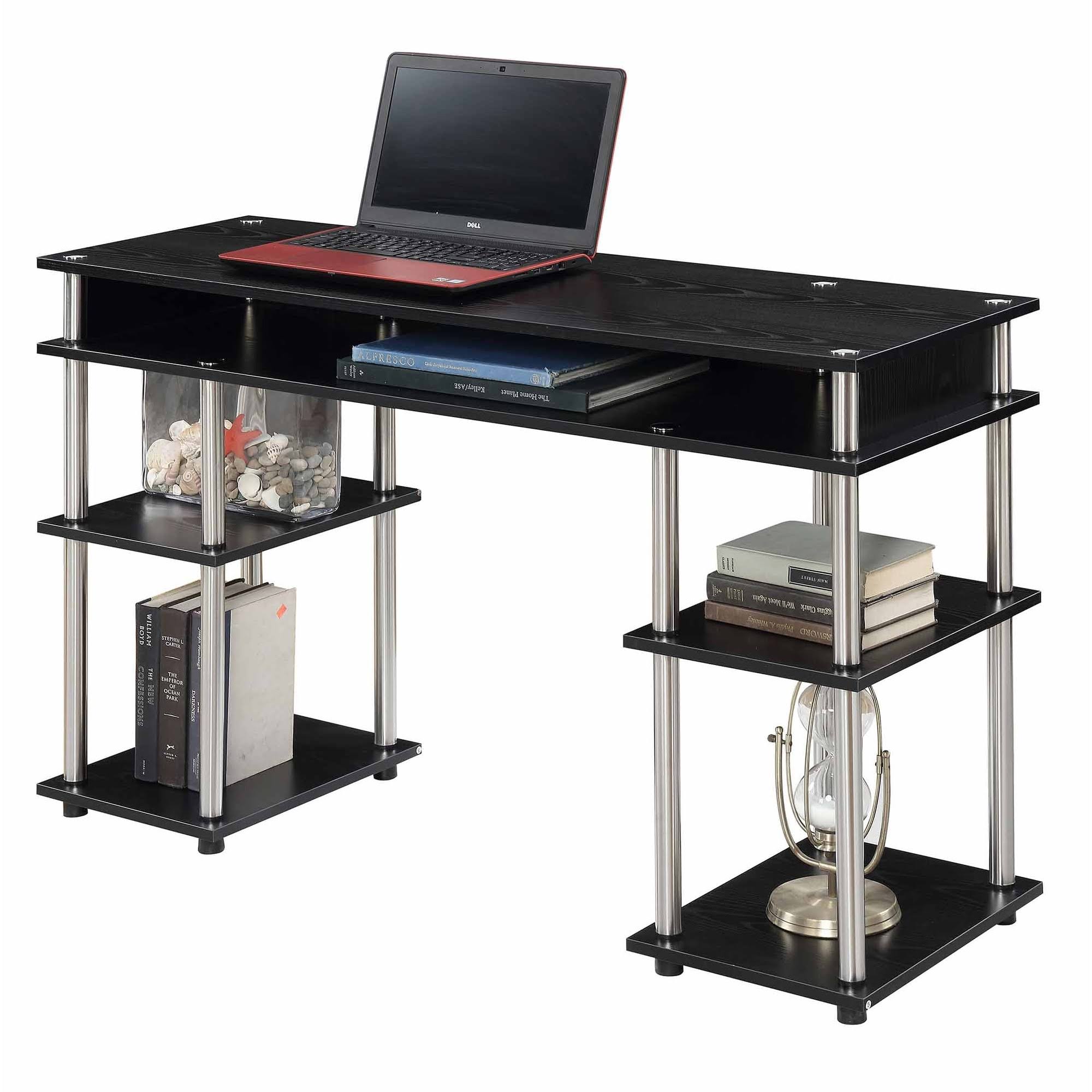 Porch u0026 den Japonica No Tools Student Desk - Ice White