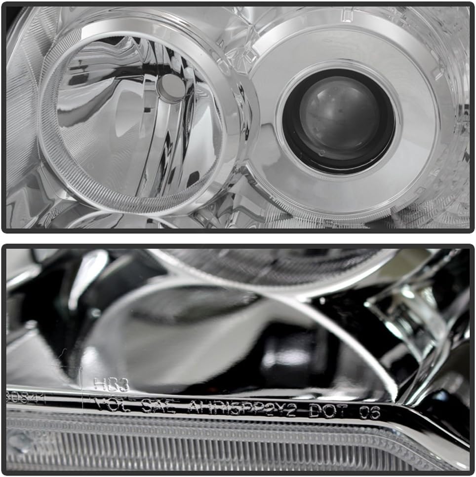 ACANII - For 2006-2009 Toyota 4Runner 4 Runner Projector Headlights lamp Driver + Passenger Side 06-09