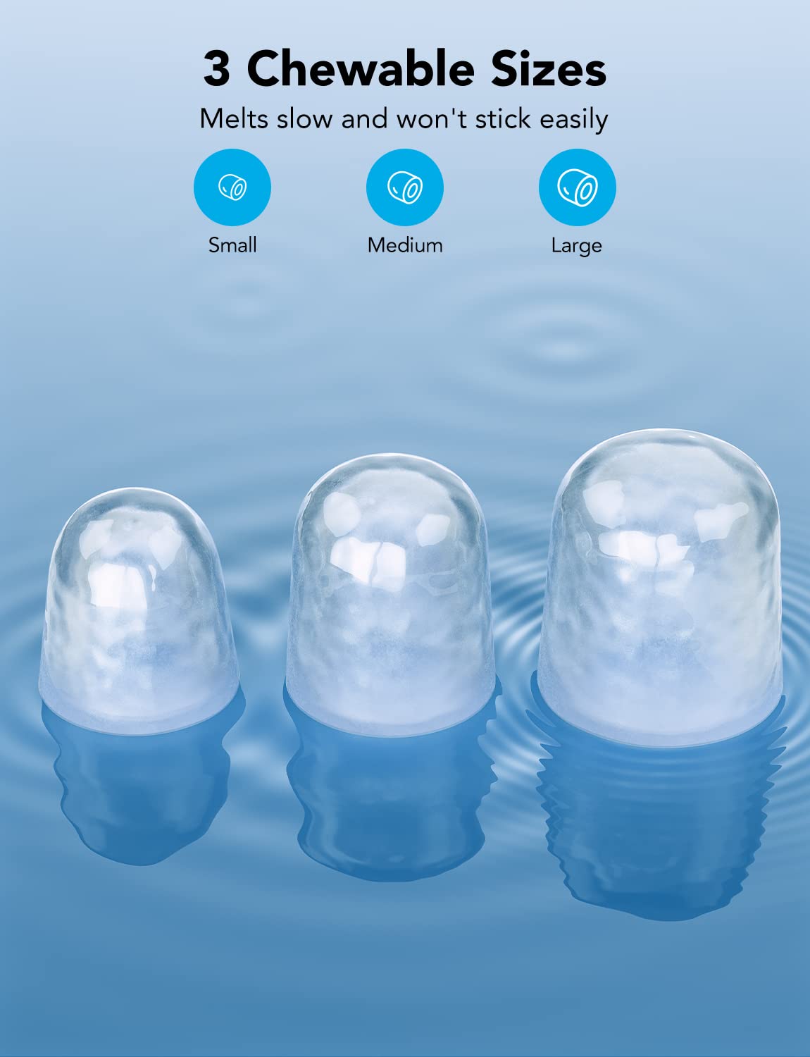 GoveeLife Smart Ice Makers, Portable Countertop Ice Maker Machine with Self-Cleaning, 6 Mins 9 Bullet Ice, 26lbs/24Hrs