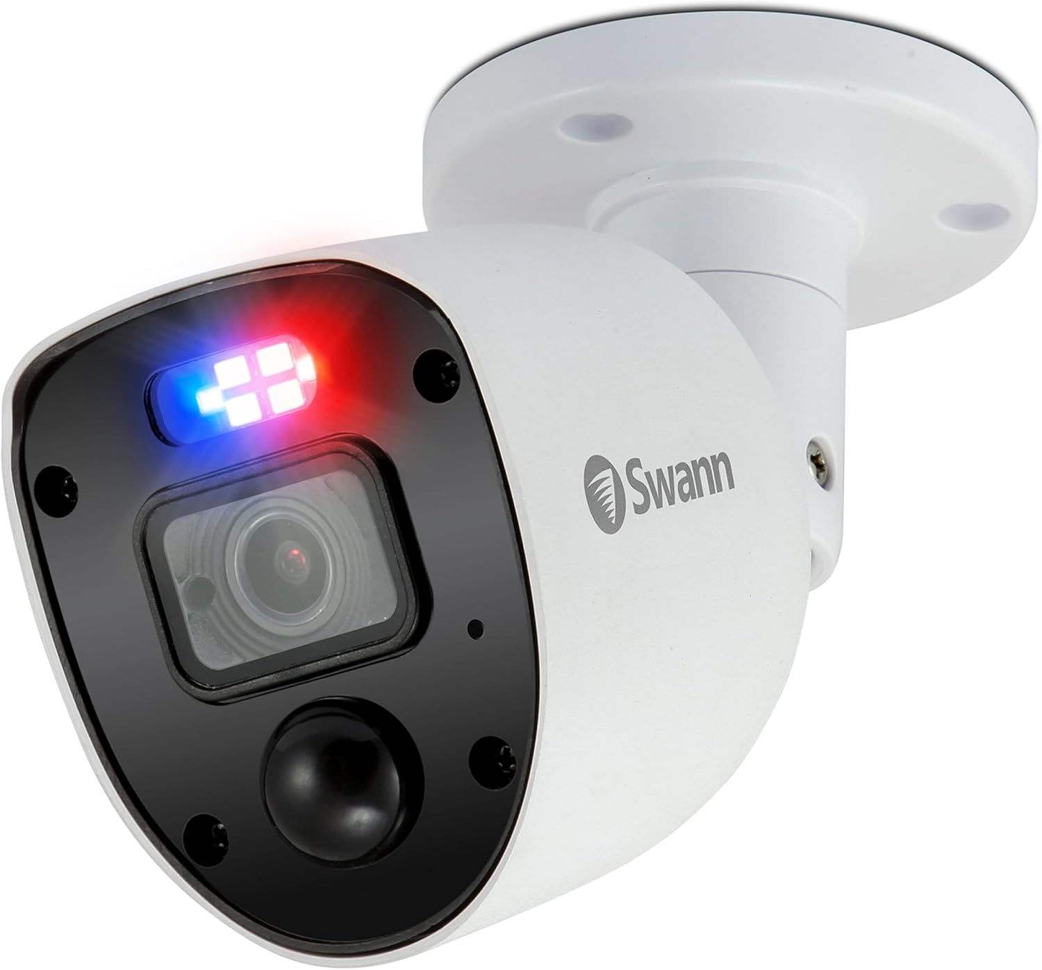 Swann Enforcer Home Security System, 8 Channel 4 Camera DVR CCTV, Wired Surveillance 1080p Full HD + 1TB HDD, Color Night Vision