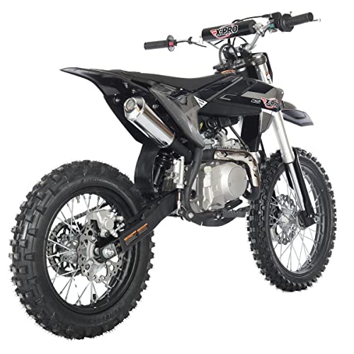 X-PRO X17 125cc Automatic Transmission Dirt Bike with Electric Start, Big 17"/14" Tires!