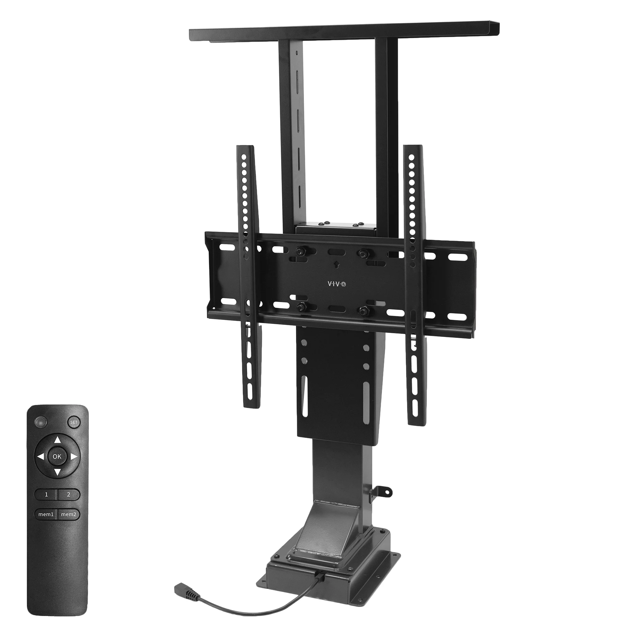 VIVO TV Motorized Vertical Stand Lift 32" to 48" | Height Adjustable Mount