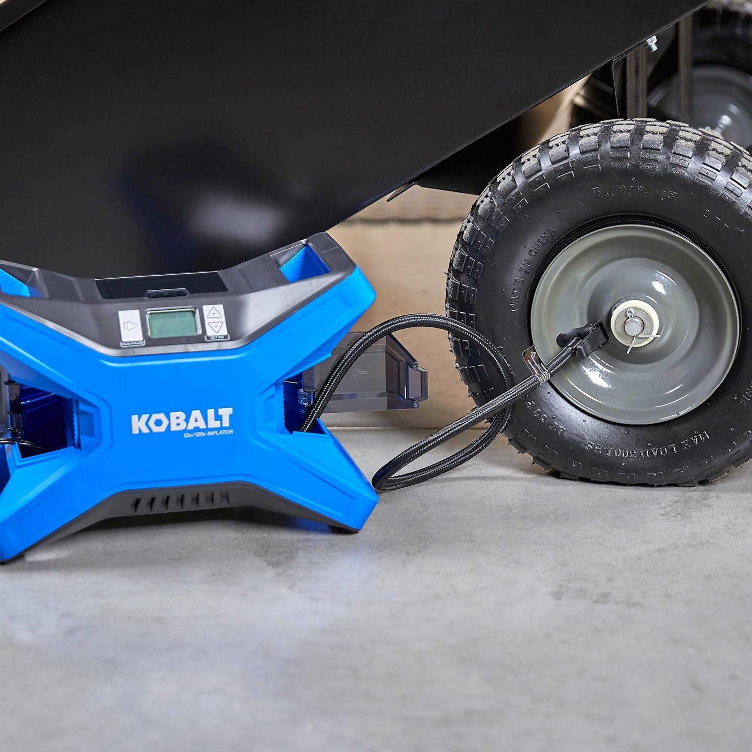 Kobalt 120-Volt Electric Air Inflator - Sports Supplies Online Store