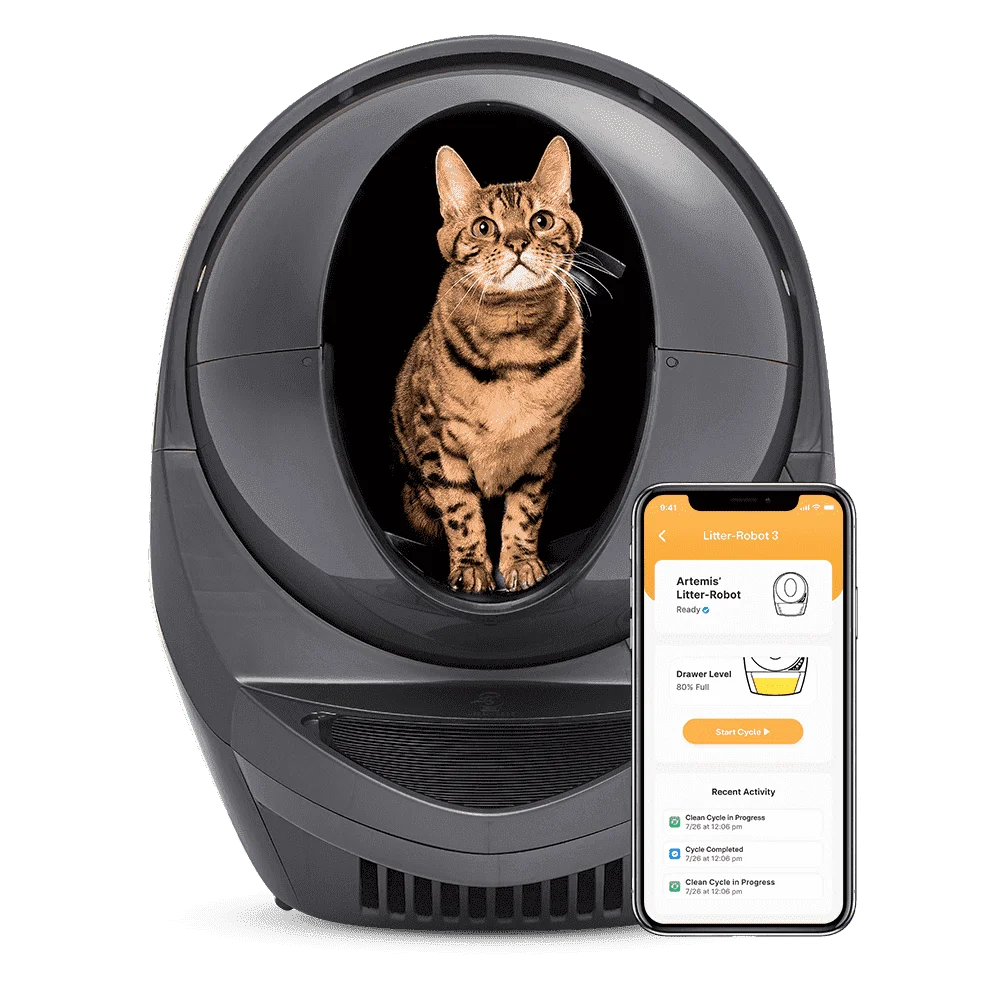 Litter-Robot 3 Connect, Grey