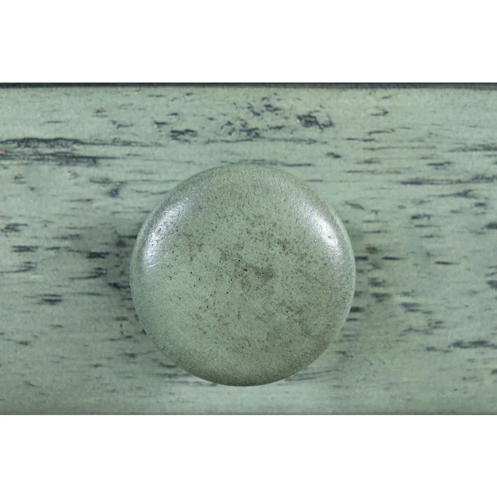 Jofran Rustic Shores Coastal Style Distressed Acacia USB Charging Desk