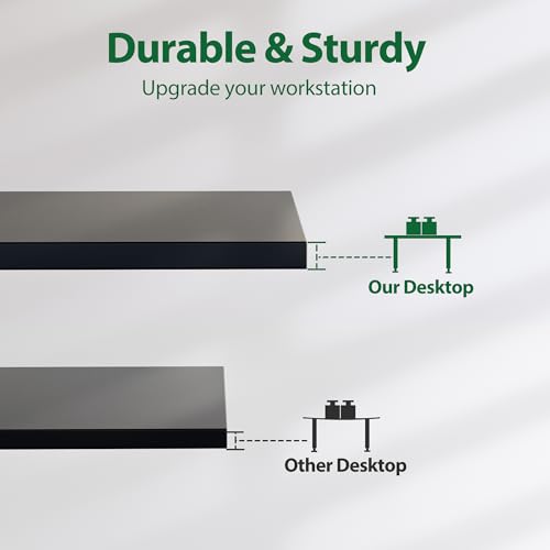 Agilestic L Shaped Electric Standing Desk with 2 Drawers, 63 Inch Ergonomic Adjustable Height Desk with Storage