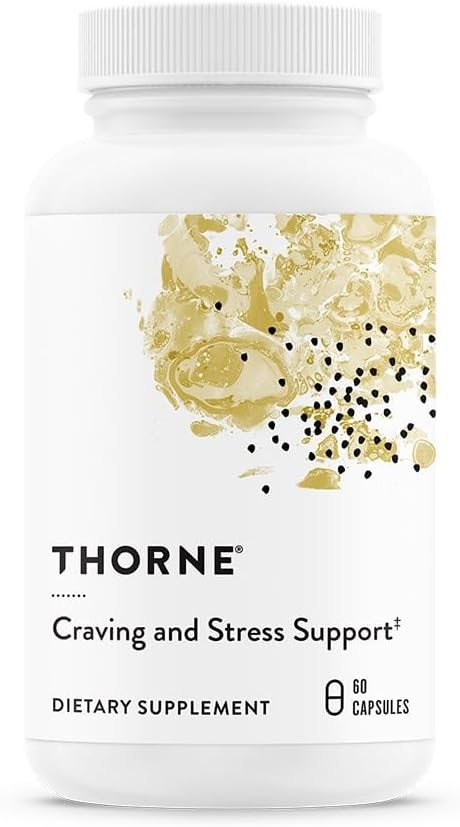 THORNE Craving and Stress Support (Formerly Relora Plus) - 5-MTHF, B Vitamins, Folate, and Plant Extracts to Support Sleep, Cravings, and Stress