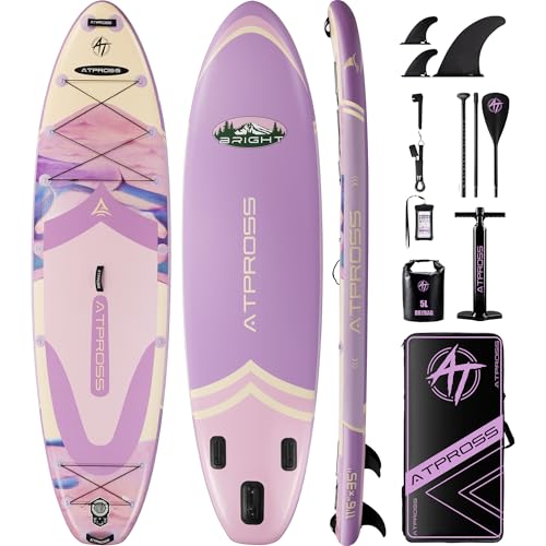 11'6"x35" Inflatable Stand Up Paddle Board 450LBS Weight Capacity Extra Wide Non-Slip Stable Deck Adult SUP