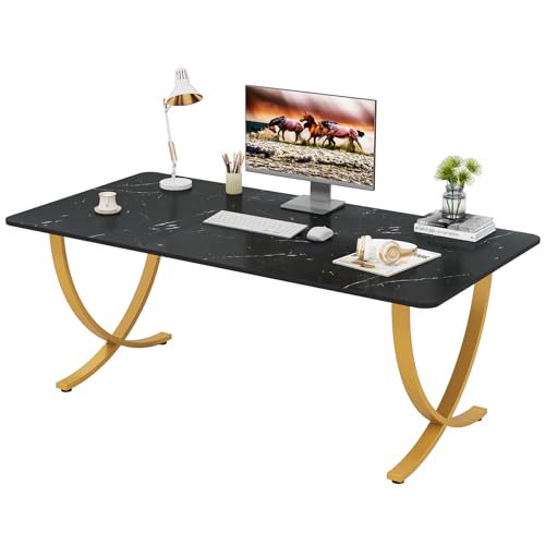Tribesigns Executive Desk, 63” W x 31.5” D Large Office Desk, Modern Computer Desk Conference Table Meeting Room Table