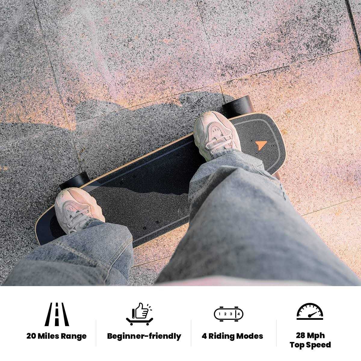 MEEPO Electric Skateboard 28 MPH Speed - Sports Supplies Online Store