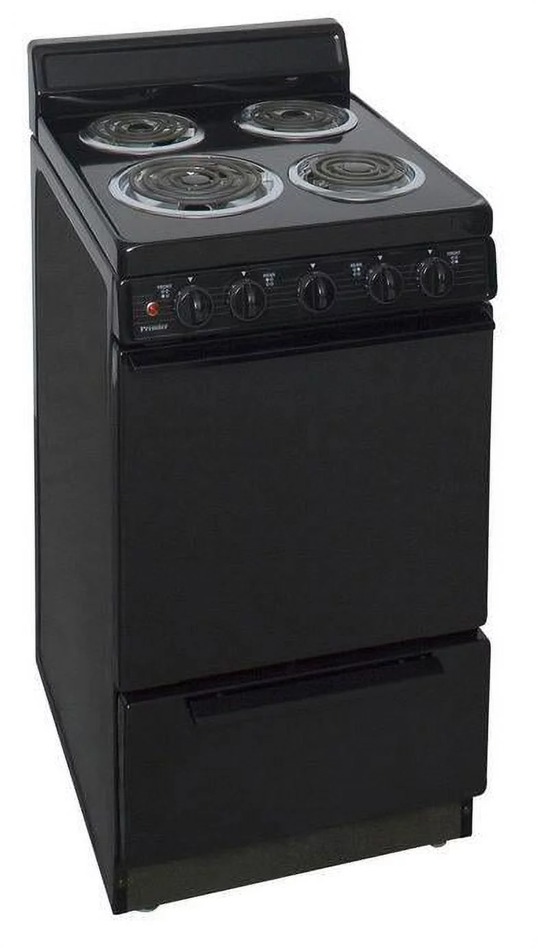 PREMIER EAK100BP  20" FREESTANDING COIL ELECTRIC RANGE Black