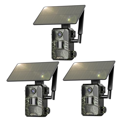 SEHMUA 4G LTE Cellular Trail Cameras 3rd Gen with Live Streaming