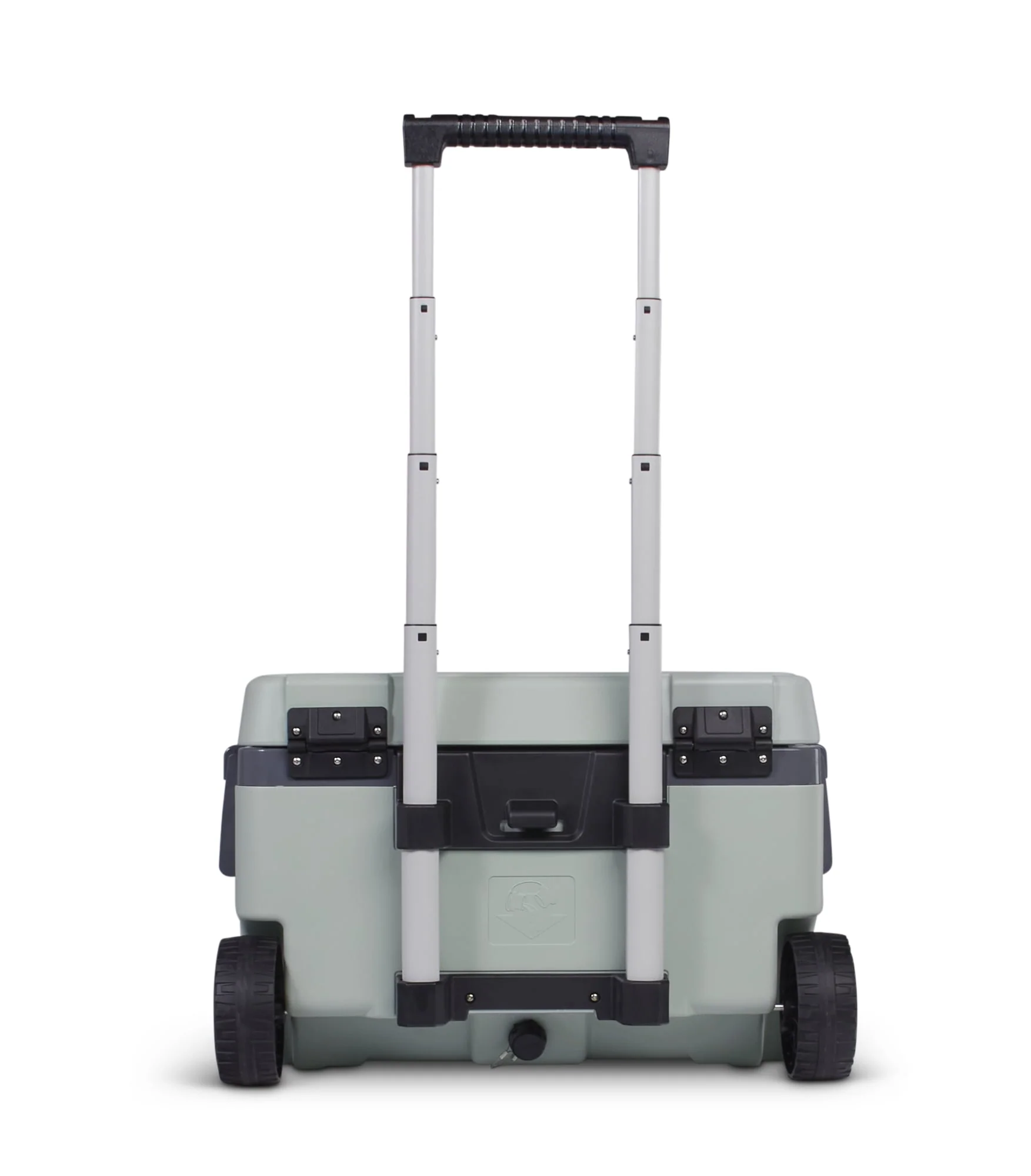 Igloo Overland 52 QT Ice Chest Cooler with Wheels, Gray (26 x 19 x 16)