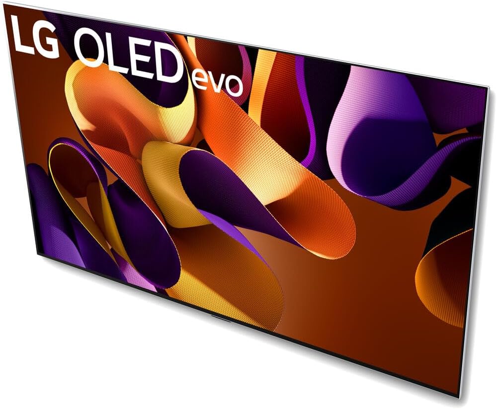 LG OLED83G4WUA 83 Inch OLED evo G4 Series Smart TV 4K HDR (2024) Bundle with 2 YR CPS Enhanced Protection Pack - Smart Home Appliances