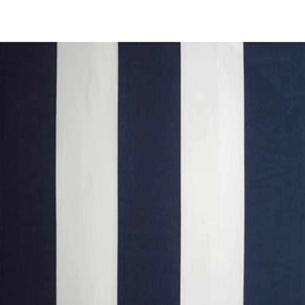 Aibecy Folding Awning Manual Operated 118.1" Blue/White