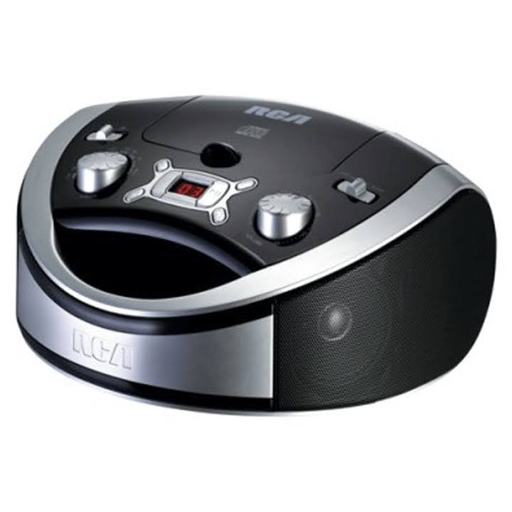 RCA RCD331BK Portable CD Player with Am/fm Radio - Black