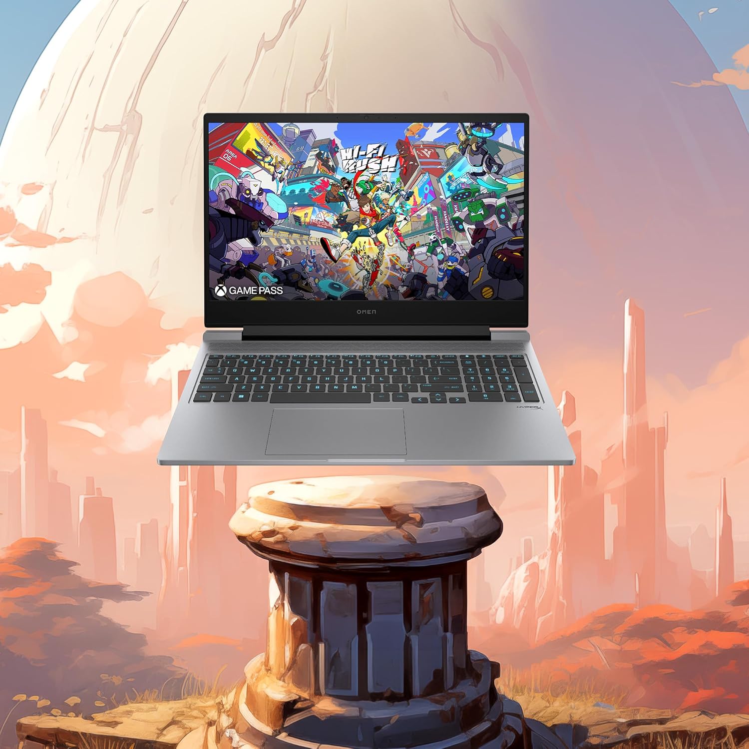 HP OMEN 16 inch Laptop, FHD 144Hz Display, Intel Core i7-14700HX, 16 GB RAM, 512 GB SSD, NVIDIA GeForce RTX 4060 GPU (8 GB Dedicated)