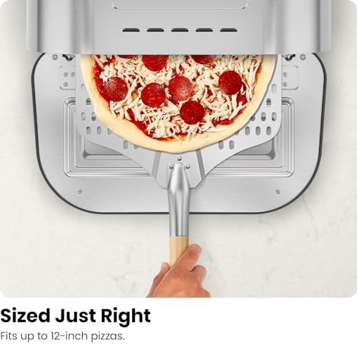 CHEFMAN Indoor Pizza Oven - Makes 12 Inch Pizzas in Minutes, Heats up to 800°F - Countertop Electric Pizza Maker with 5 Touchscreen Presets