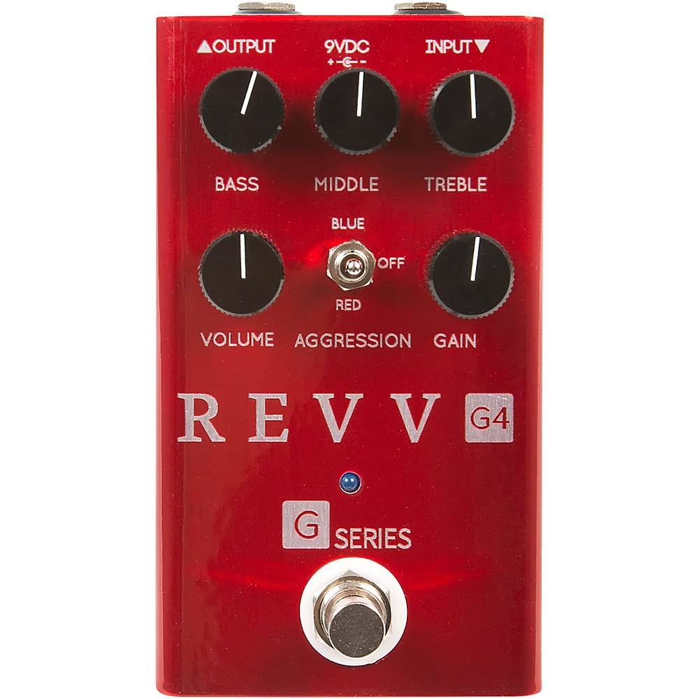 Revv Amplification G4 Distortion u0026 OVERDRIVE Pedal