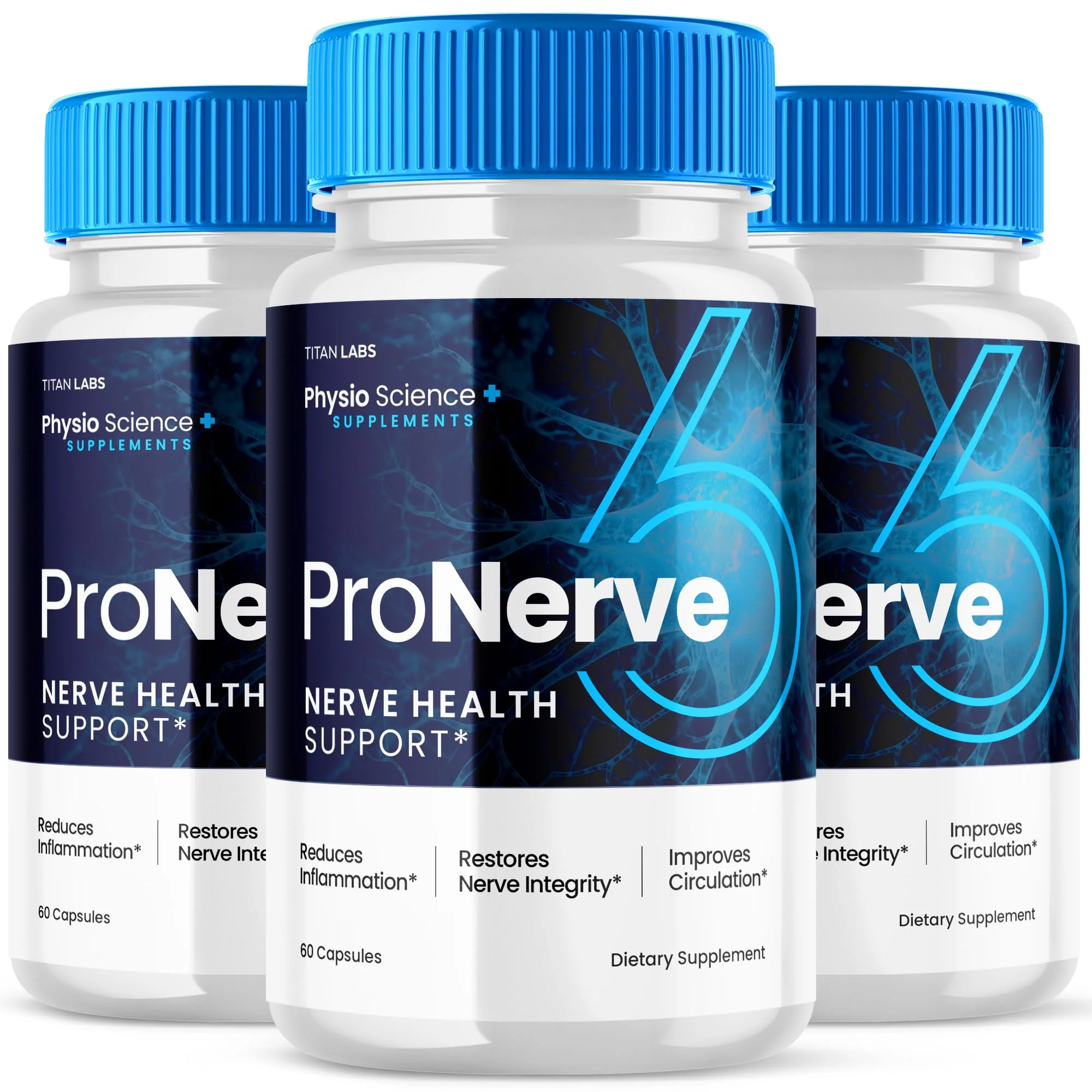(3 Pack) Pro Nerve 6 Capsules Advanced Nerve Health Support