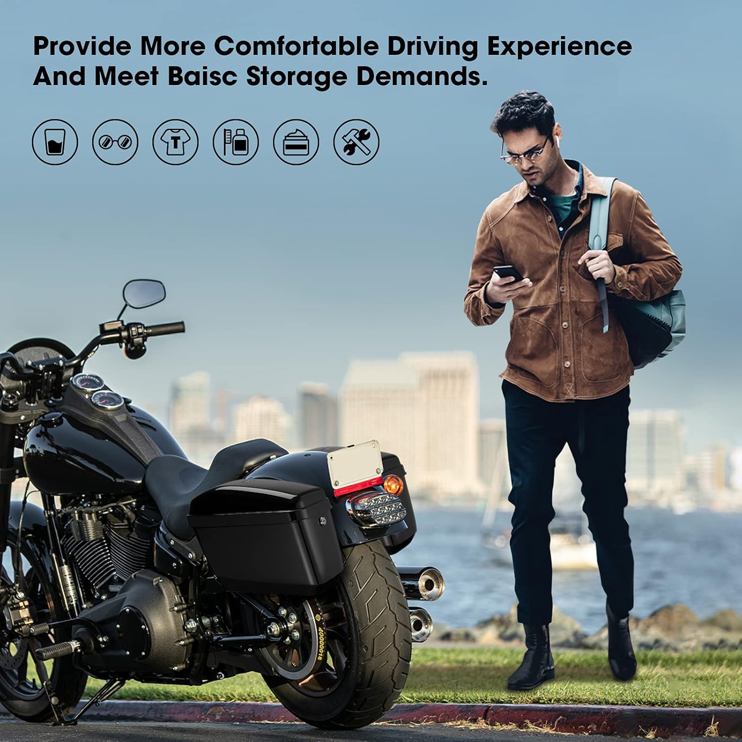 Motorcycle Hard Saddlebags