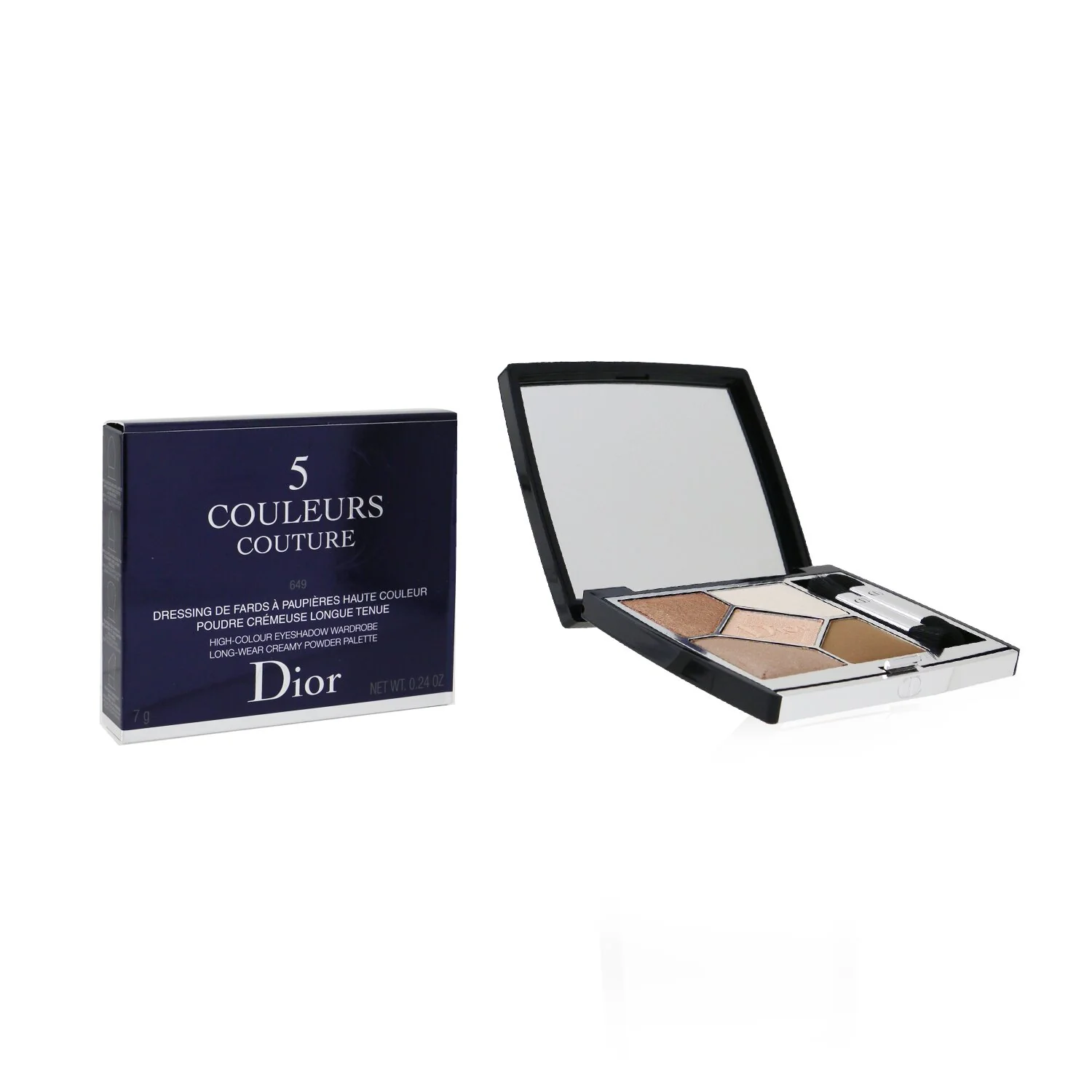 Christian Dior 5 Couleurs Couture Long Wear Creamy Powder Eyeshadow Palette - # 579 Jungle  7g/0.24oz