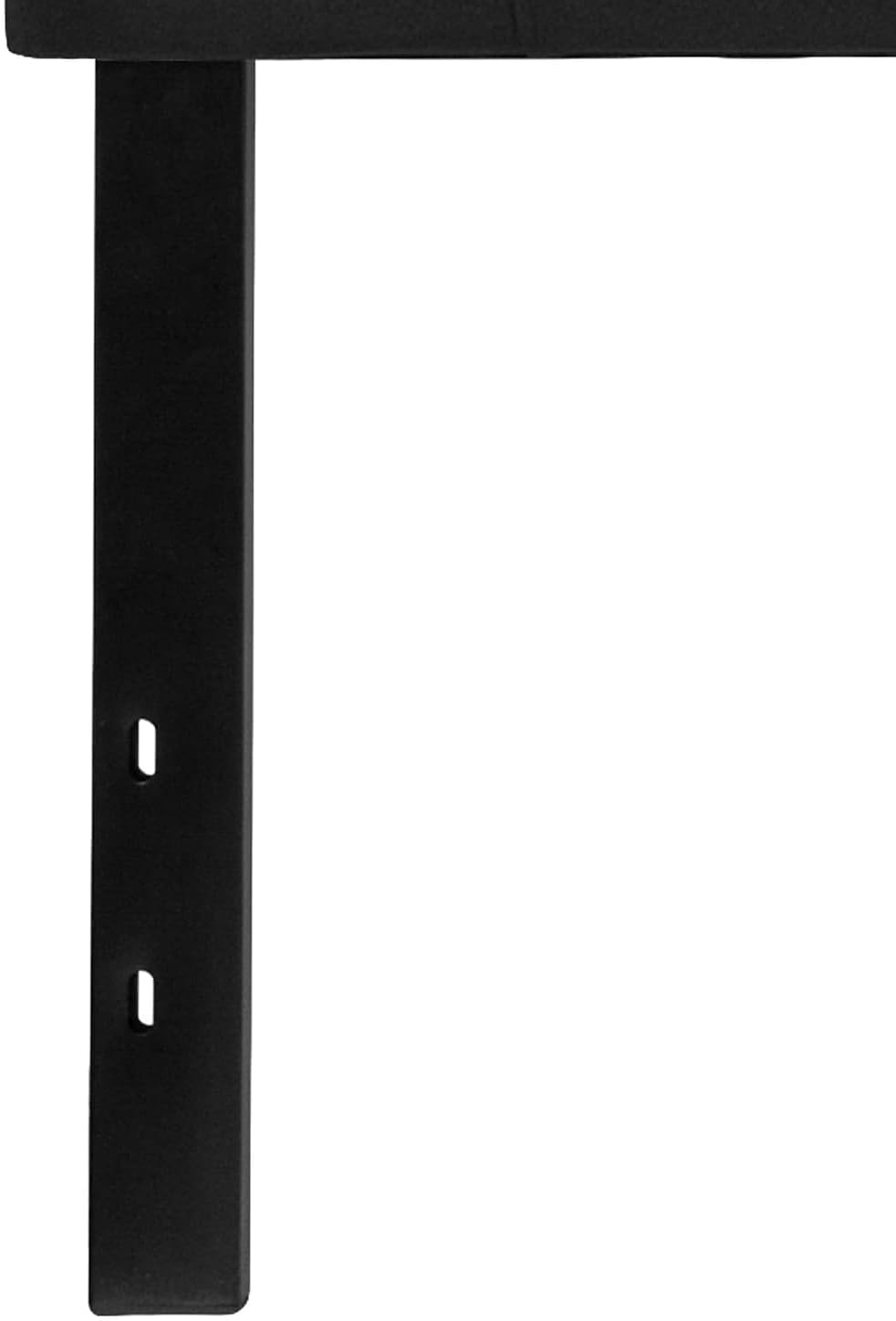 Flash Furniture Bedford Tufted Upholstered King Size Headboard in Black Fabric