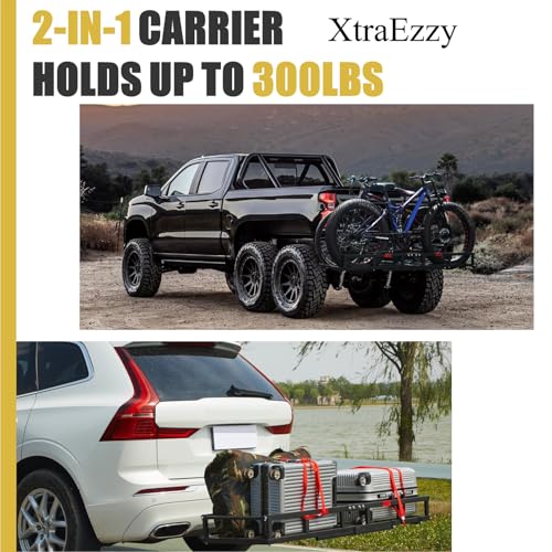 Hitch-Mount Bike Rack for Ebike Heavy-Duty