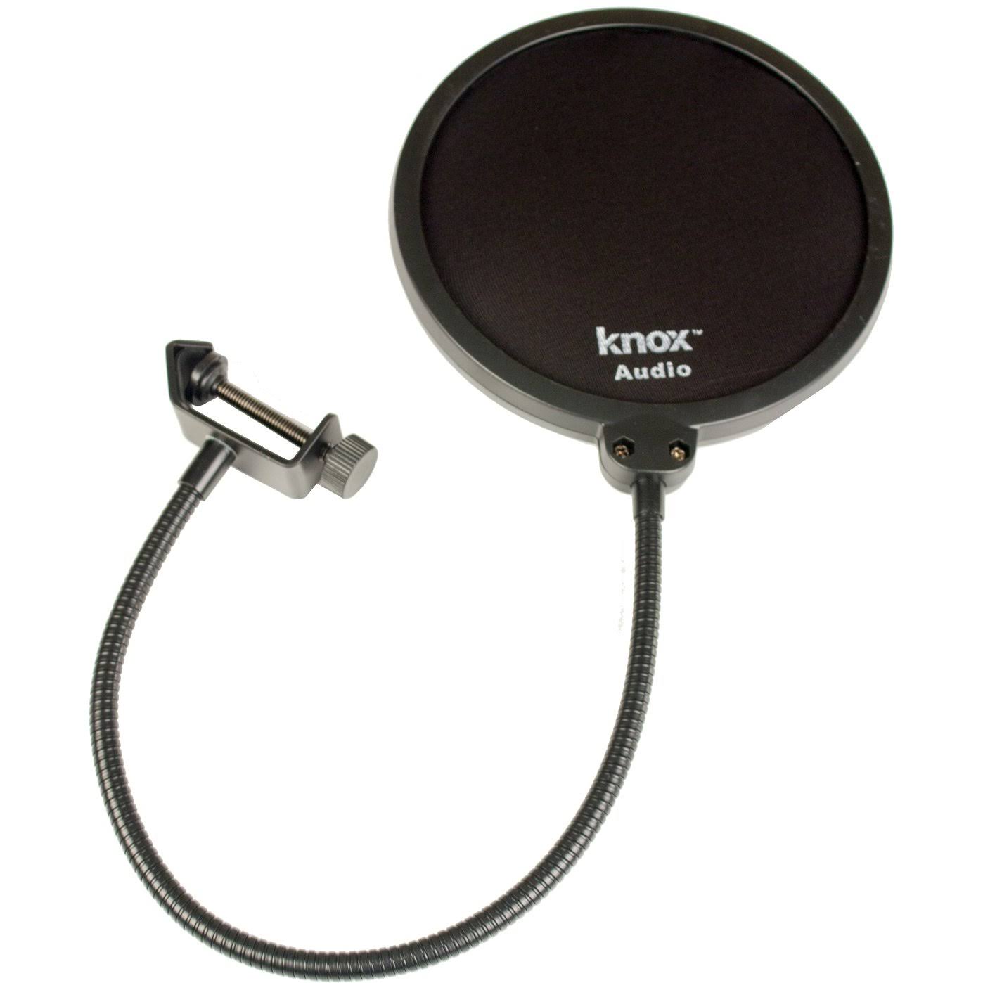 Audio-Technica AT2020 Condenser Studio Microphone with XLR Cable Knox Stand and Pop Filter
