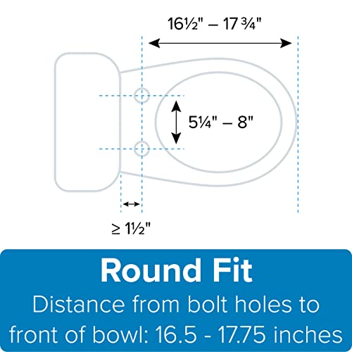 Brondell Swash 1400 Luxury Bidet Toilet Seat, Fits Elongated Toilets, Biscuit – High Quality Bidet – Dual Stainless-Steel Nozzles with Nozzle Clean