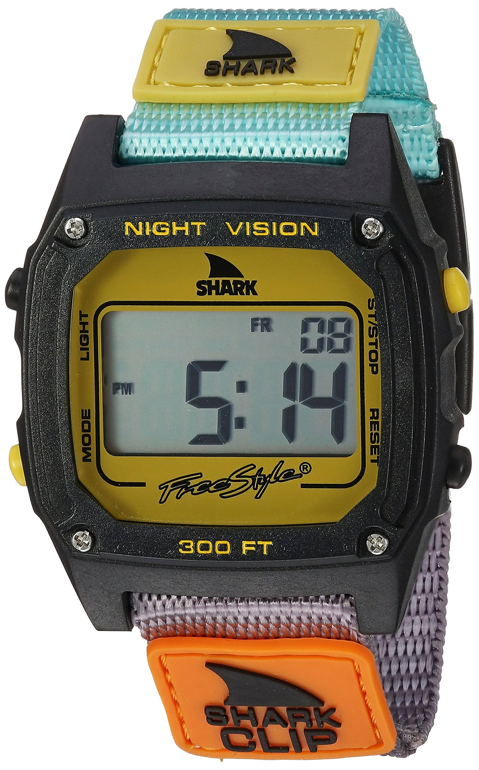 Freestyle Shark Classic Clip Watch Turq/Black/Mustard - Megean
