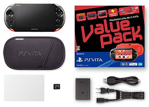 PlayStation Vita Value Pack Wi-Fi Model (Red Black)