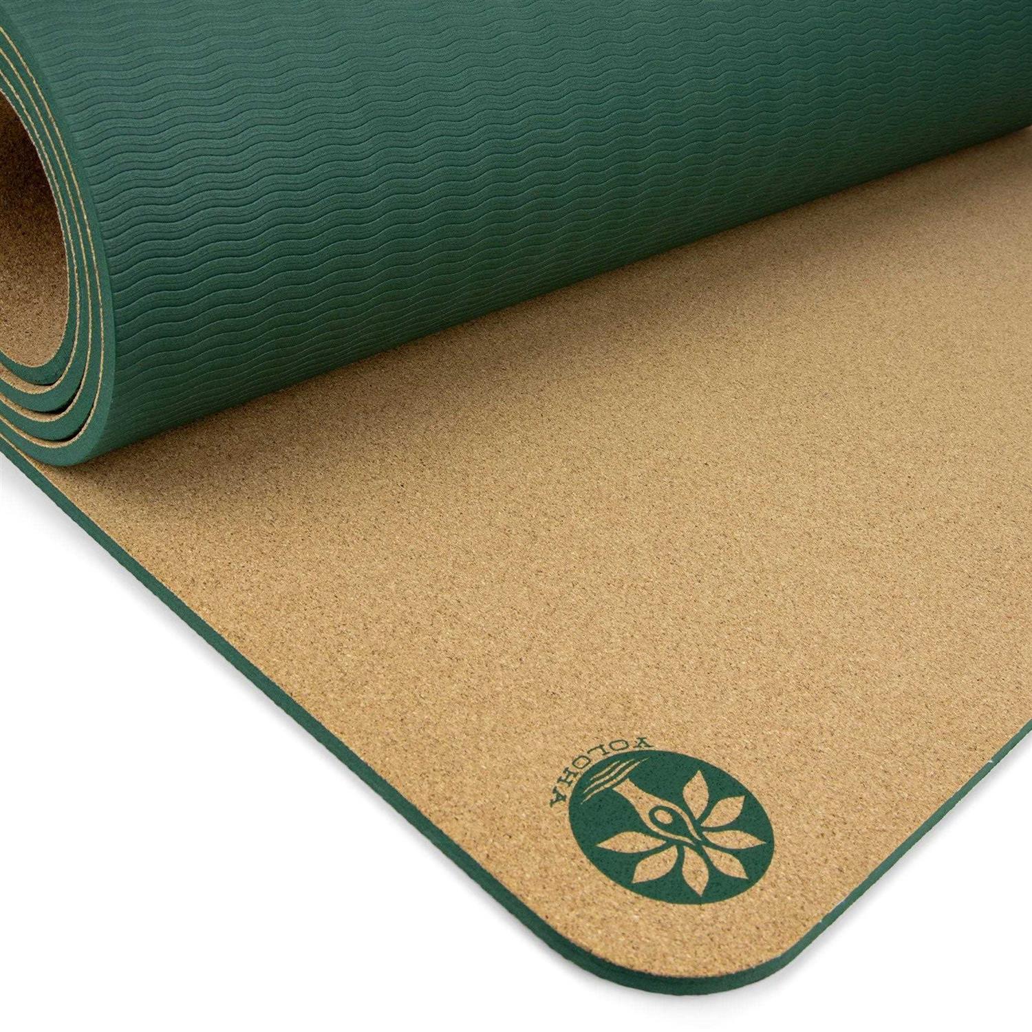 Yoloha Yoga Cork Yoga Mat - Sports Supplies Online Store