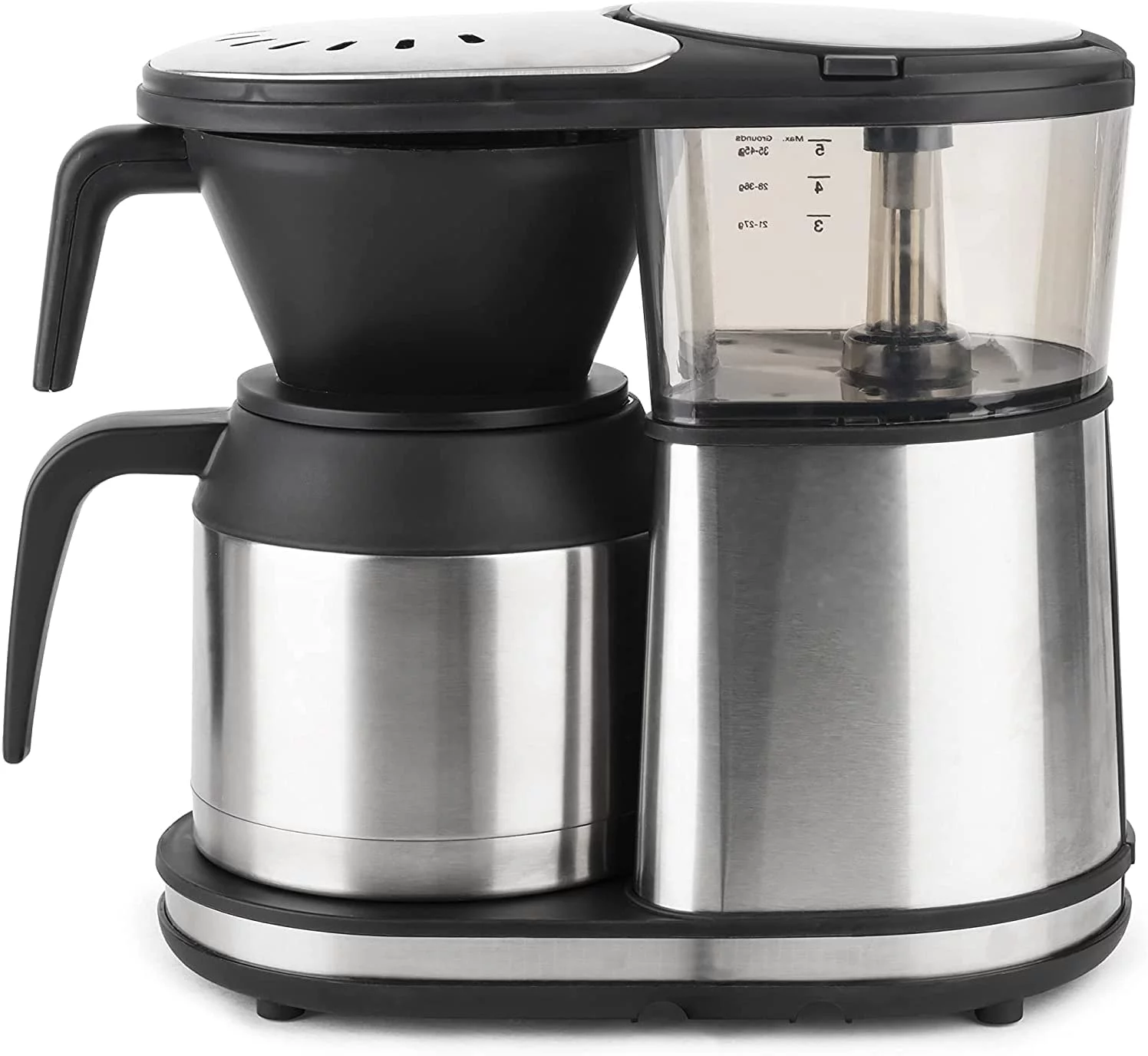 Bonavita 5 Cup Drip Coffee Maker Machine  One-Touch Pour Over Brewing w/ Double Wall Thermal Carafe  SCA Certified  1100 Watt  BPA Free  Dishwasher