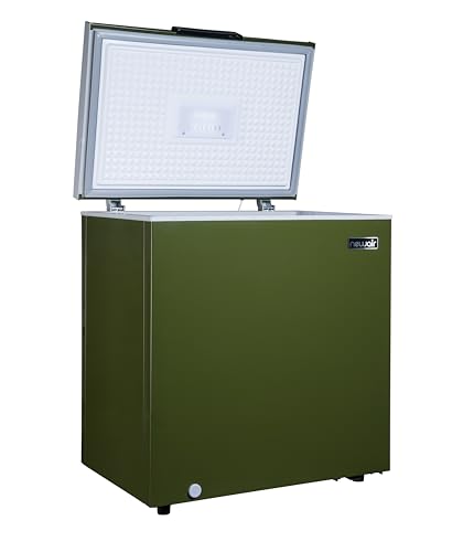 Newair 13.8 cu. ft. Upright Freezer, Fridge Freezer Convertible, Garage Ready Refrigerator, Frost Free Freezer with Door Alarm, Stand up Deep Freezer
