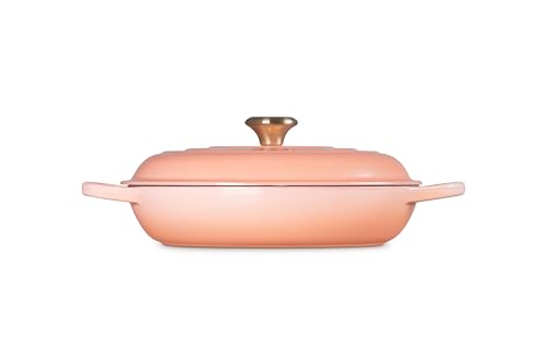 Le Creuset Enameled Cast Iron Signature Braiser, 3.5 qt., Marseille