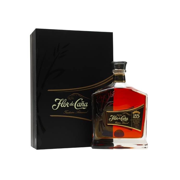 Flor De Cana 25 Years Old Centenario - 750 ml bottle