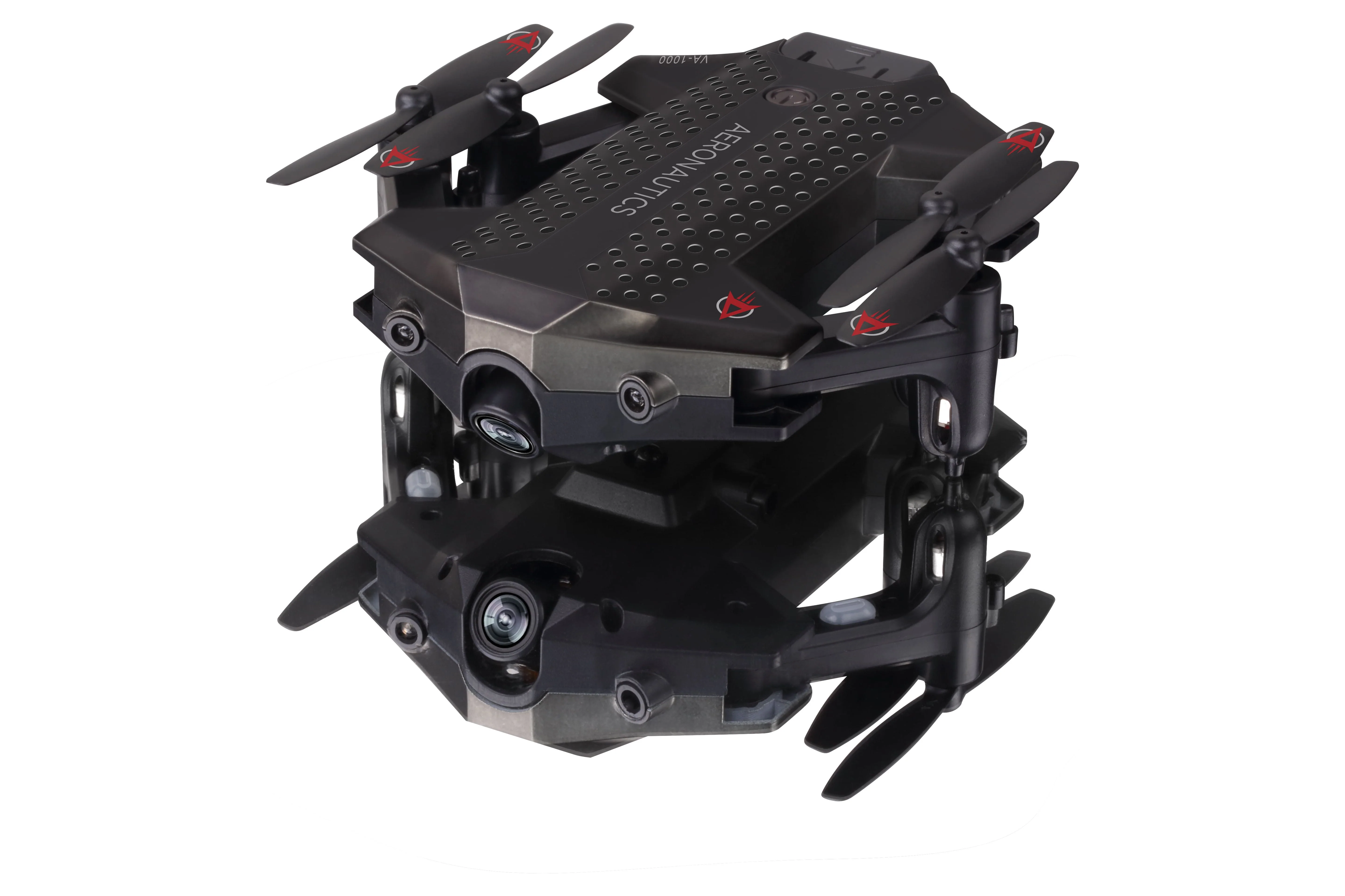 Voyage Aeronautics VA-1000 HD Streaming Drone with Wide-Angle Lens- Black Color - Size- 7 inches