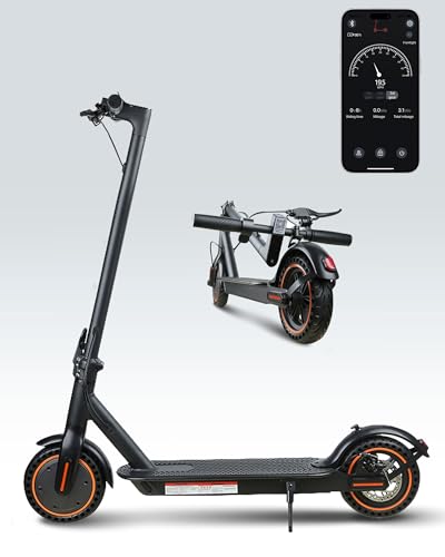 Electric Scooter for Adults, Powerful 500W/1500W Peak Motor, 8.5"/10" Tires, Max 21/28/35 Miles Long Range, Top Speed 19/21/25 MPH, APP