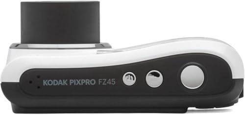 Kodak PIXPRO FZ45 Friendly Zoom 16MP Full HD Digital Camera, Bundle with 32GB Memory Card and Camera Bag, Flexible Tripod, and Card Reader (White)