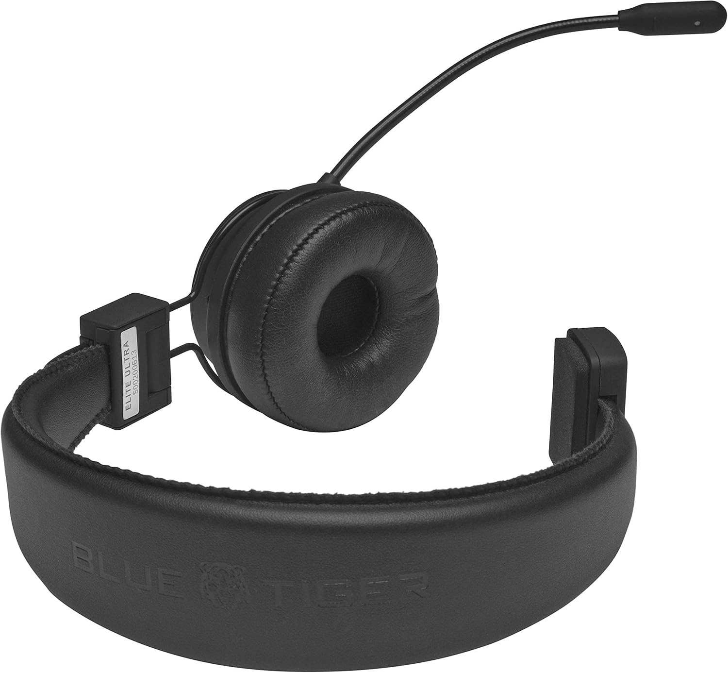 Blue Tiger Elite Ultra Wireless Bluetooth Headset &ndash; Truckers&rsquo; Professional Headset - Noise Cancellation Bluetooth 5.0 Head Set &ndash