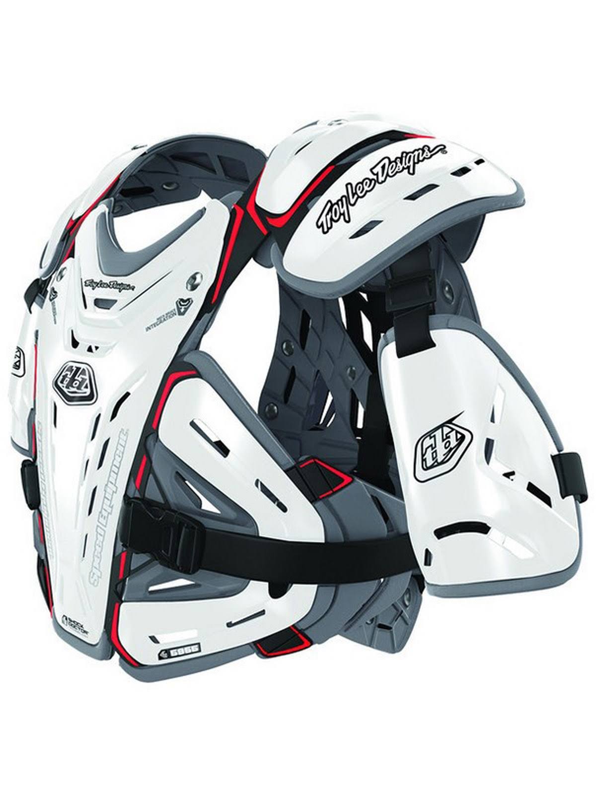 Troy Lee Designs 5955 Chest Protector - Youth White