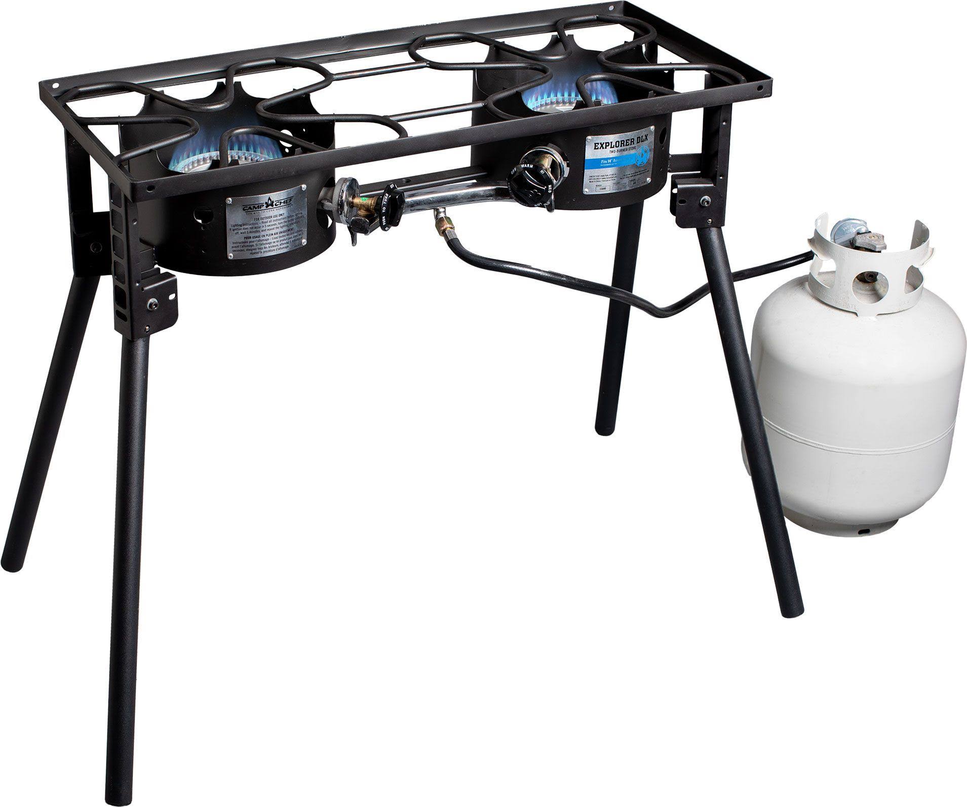 Camp Chef Explorer Deluxe Burner Stove, Aluminum