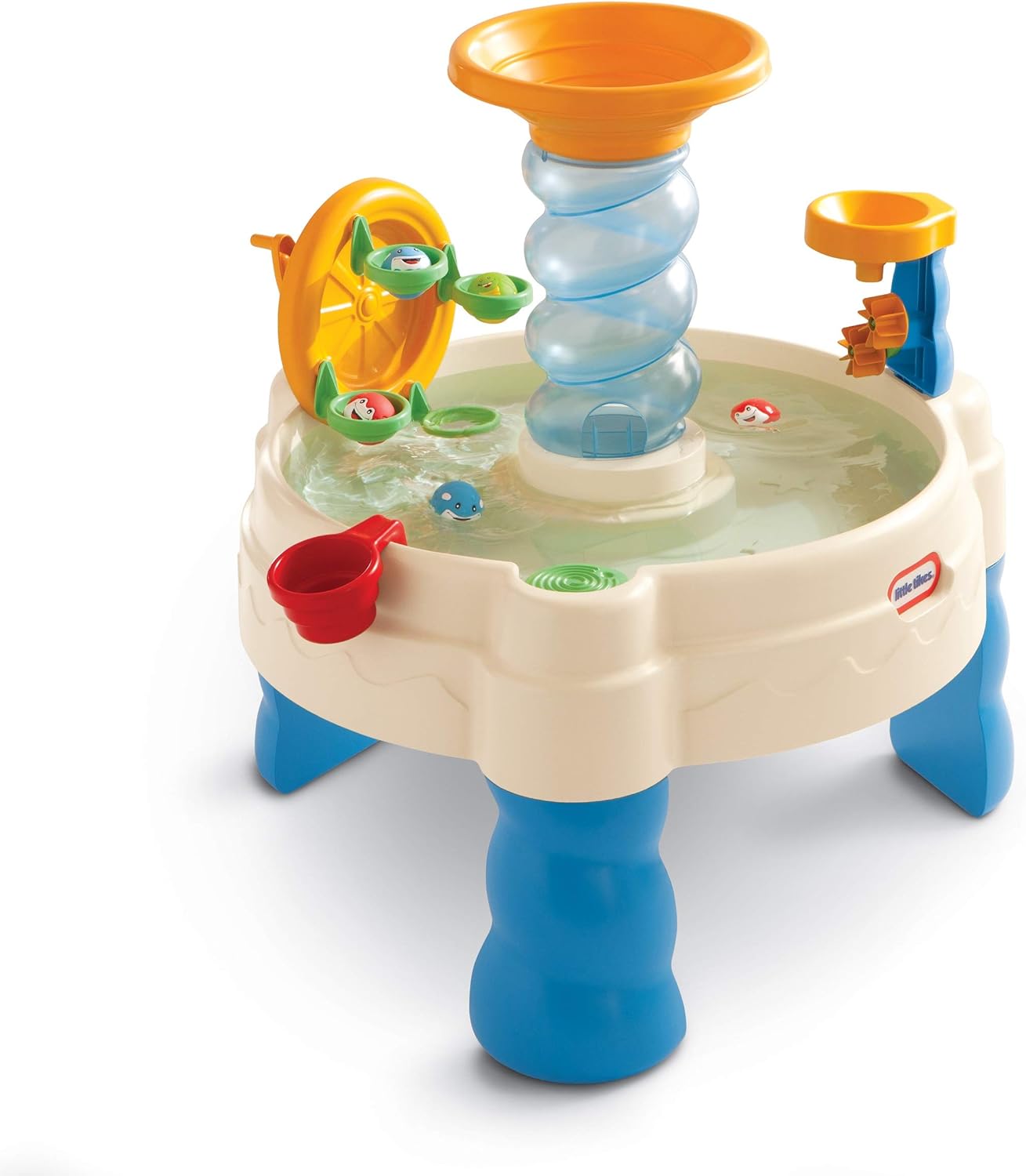 Little Tikes Spiralin' Seas Waterpark Play Table, Multicolor Pack of 2