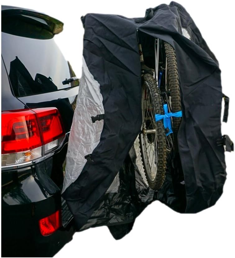 Formosa Covers Bike Cover for Car, Truck, RV, SUV Transport on Rack - Protection While You Roadtrip or Perfect for Home Storage